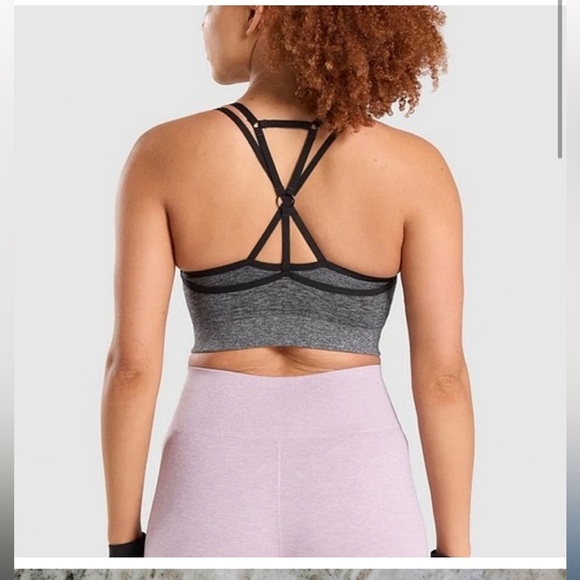 Gymshark Adapt Marl Sports Bra - Picture 2 of 7